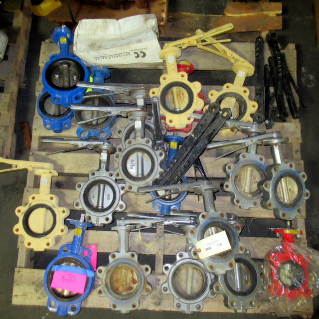 lot 160 image: Butterfly Valves