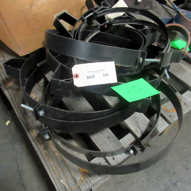 lot 164 image: Industrial Tank Clamps