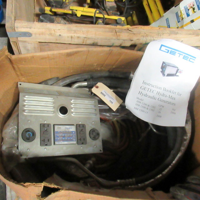 lot 166 image: GETEC Generator Parts