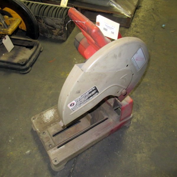 lot 246 image: Milwaukee Chop Saw