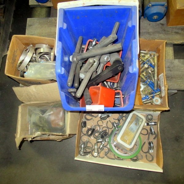 lot 289 image: Assorted Handles And Hardware Used  In The Oil & Gas Business