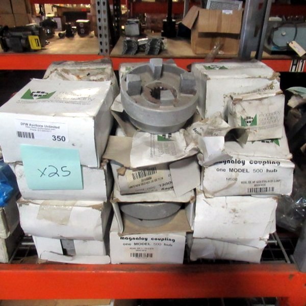 lot 350 image: Magnaloy Motor And Pump Couplings