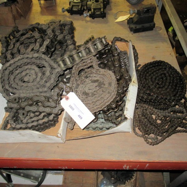 lot 469 image: Assorted Lot Of Chains