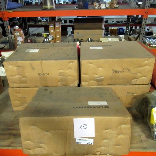 lot 492 image: Coiled Tubing Injector Gripper Block Parts