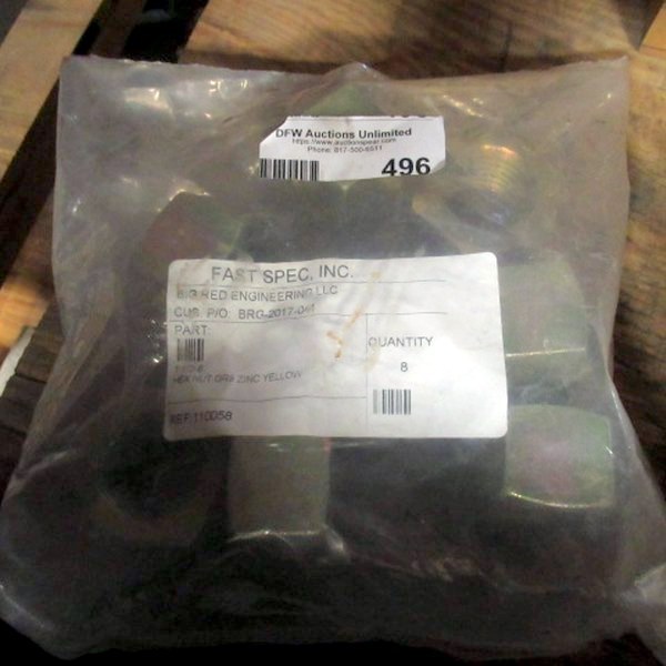 lot 496 image: Hex Nuts