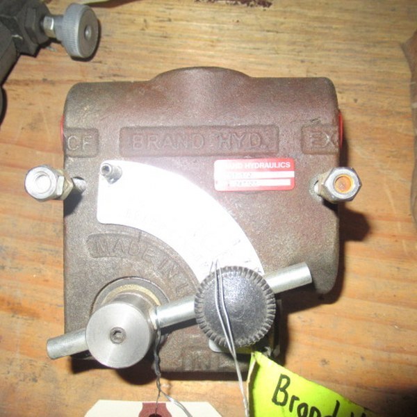 lot 509 image: Brand Hydraulics Flow Control