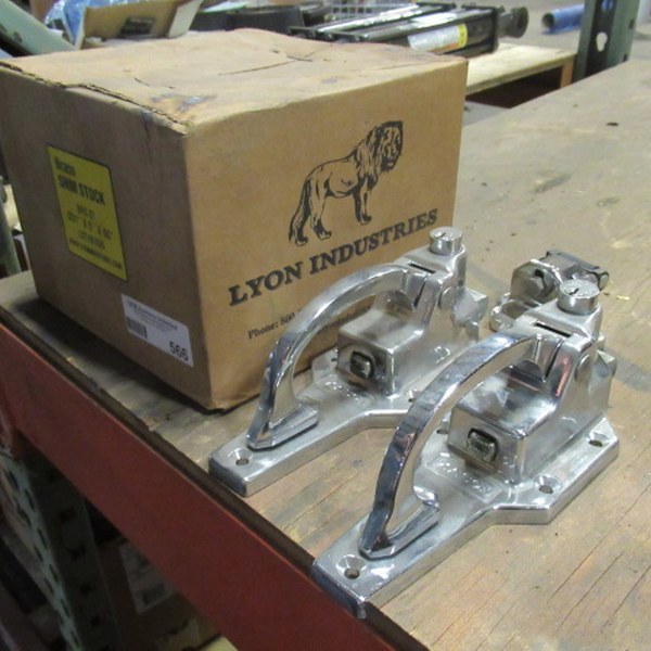 lot 566 image: Industrial Door Handles And Shims