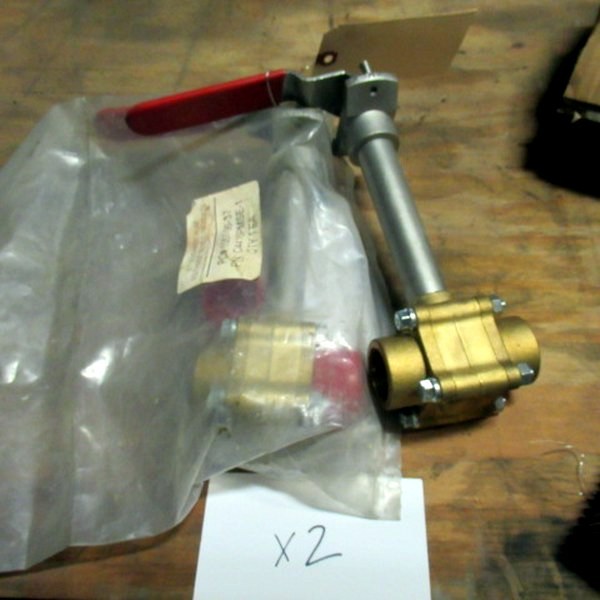 lot 603 image: Gas Ball Valves C4416PMSE-1