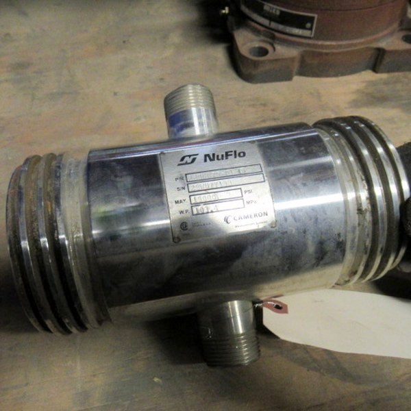lot 644 image: Nuflo 2296675-01 Union Liquid Turbine Flowmeter