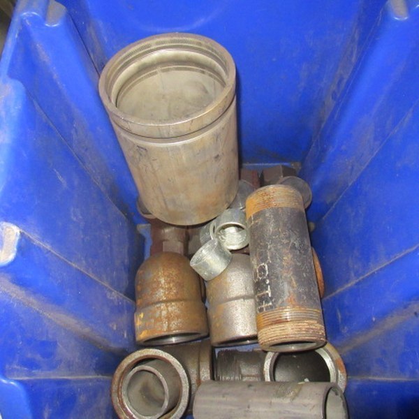 lot 645 image: Assorted Galvanized Parts