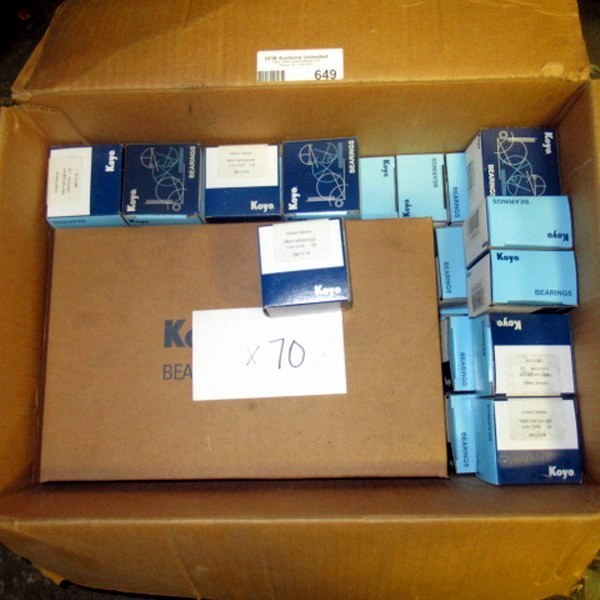 lot 649 image: Box Lot Of Bearings