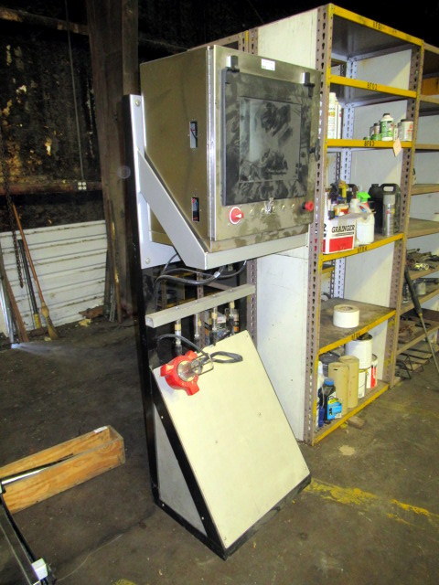 lot 706 image: PLC Automation Cabinet With Custom Built Stand