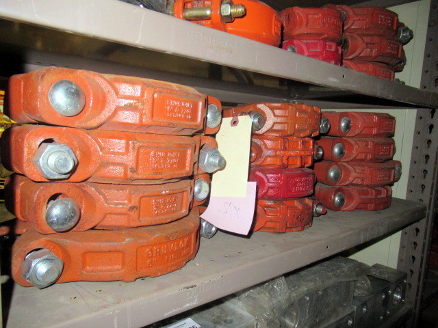 lot 735 image: Gruvlok Pipe Couplings