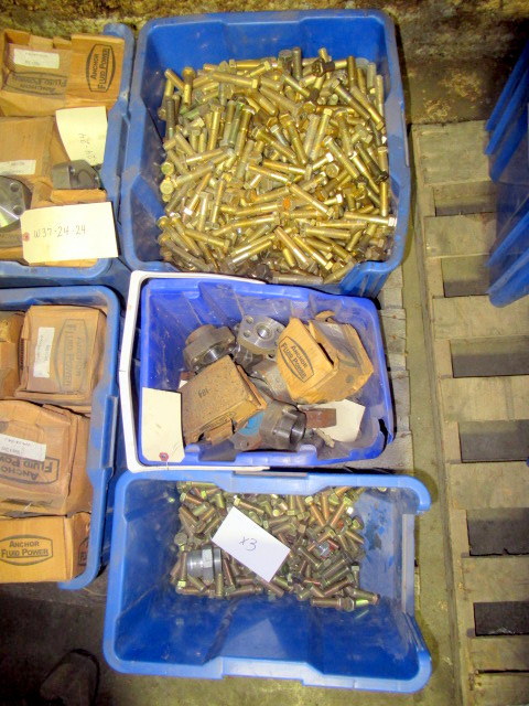 lot 784 image: Anchor Fluid Power Hydraulic Valve Parts And High Grade Industrial Hardware