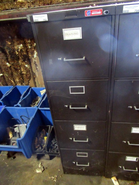 lot 793 image: Filing Cabinet