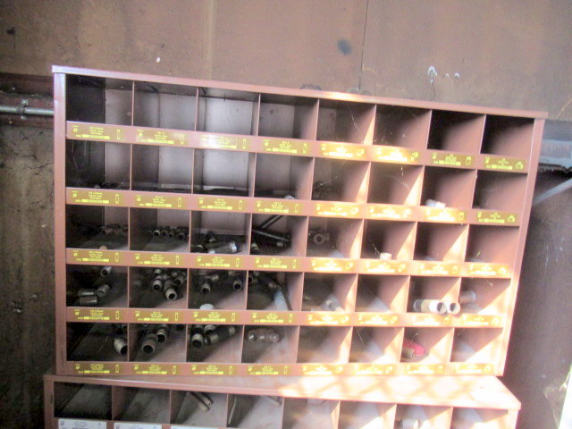 lot 798 image: Cabinet With All Contents Of Industrial High Grade Hardware