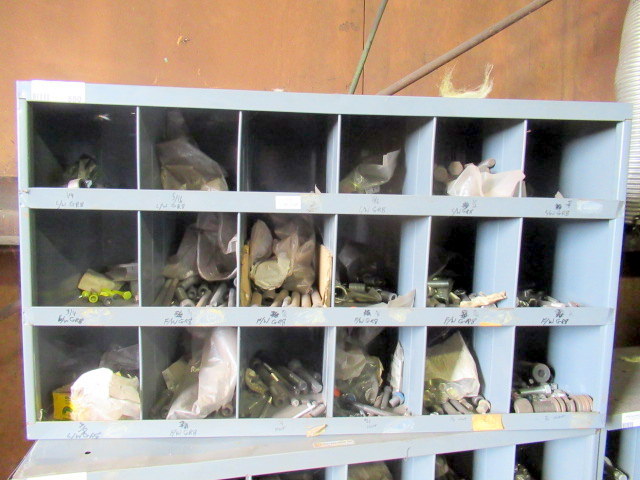 lot 800 image: Cabinet With All Contents Of Industrial High Grade Hardware
