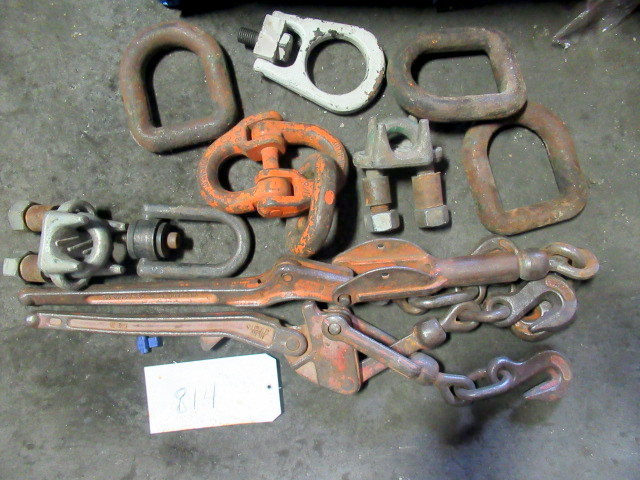 lot 814 image: Assorted Truck Load Tie Downs