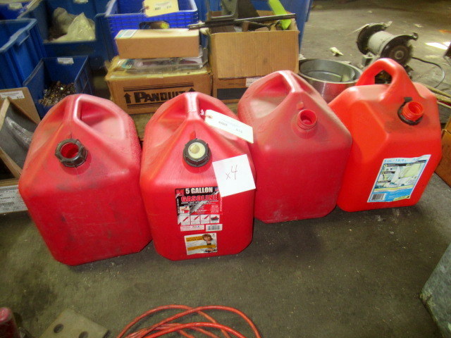 lot 815 image: Gas Cans