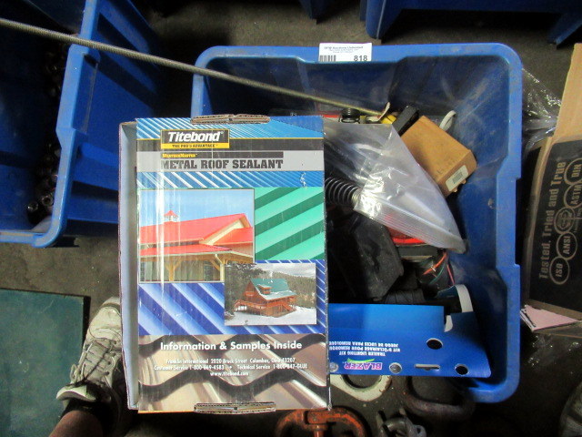 lot 818 image: Assorted Parts