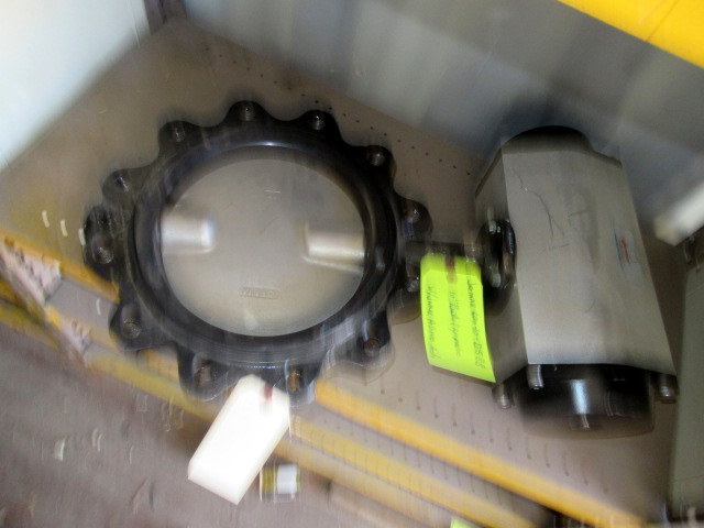 lot 893 image: 10 Butterfly Valve With Jomar Actuator