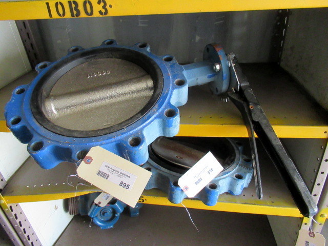 lot 895 image: 10 Butterfly Valve
