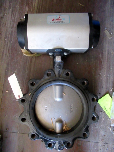 lot 901 image: 10 Butterfly Valve With Jomar Actuator