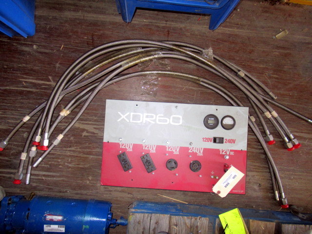 lot 905 image: Hydraulic Cables And Electrical Panel