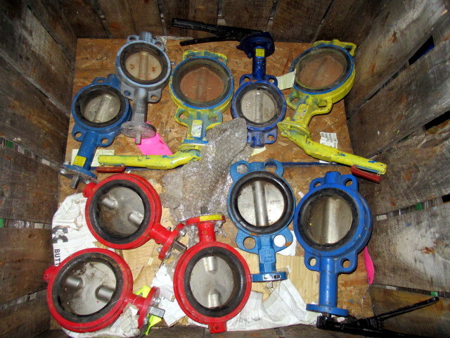 lot 931 image: Assorted Butterfly Valves