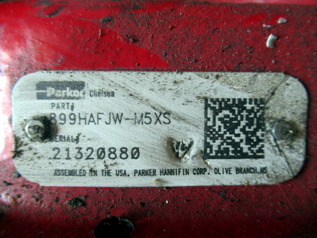 lot 943 image: Parker Chelsea Power Take Off Pump 899HAFJW-M5XS
