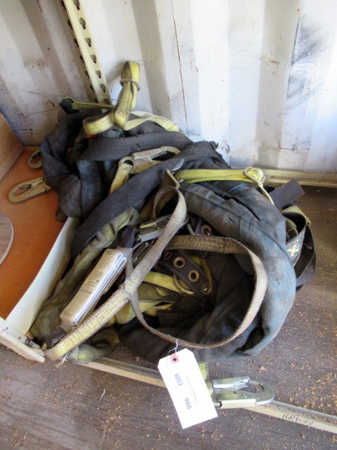 lot 966 image: Safety Harnesses