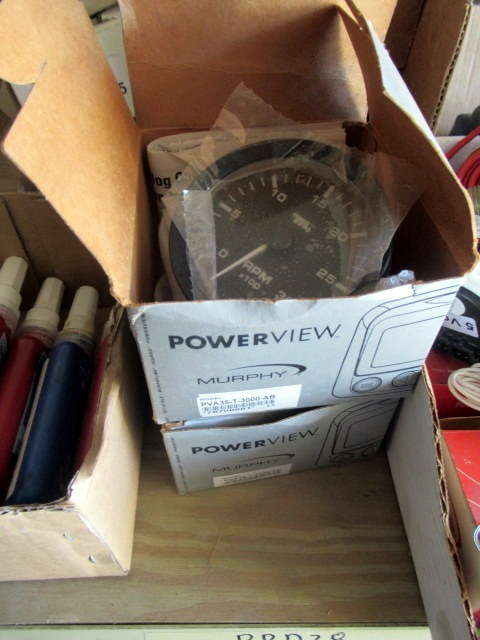 lot 973 image: Murphy 78700054 PowerView PVA35-T-3000-A Tachometer