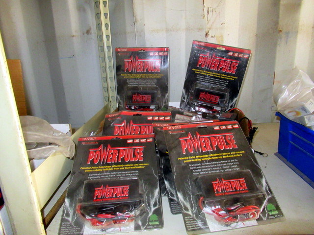 lot 980 image: Power Pulse Battery Chargers