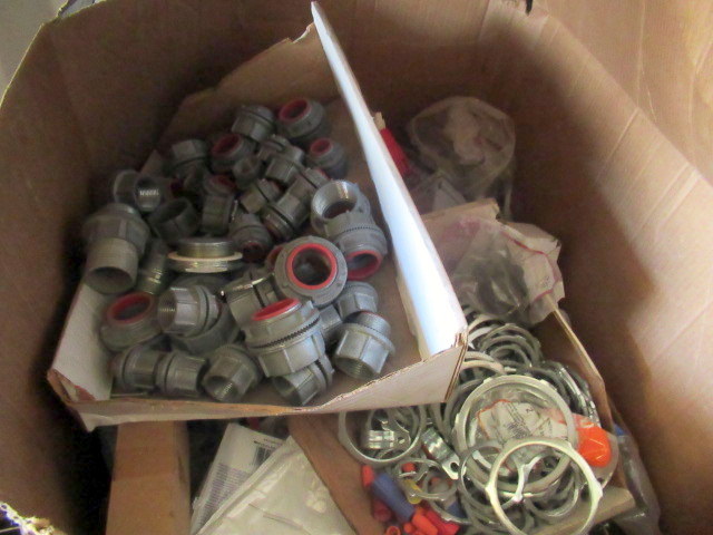 lot 1000 image: Box Of Electrical Parts