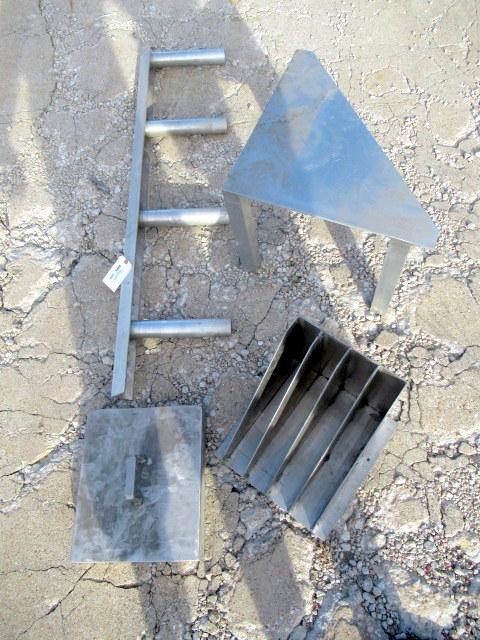 lot 1098 image: Custom Fabricated Aluminum Items