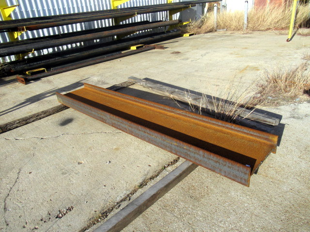 lot 1133 image: Steel I-Beam Schedule 853 Or A106 108 X 18 X 6 12