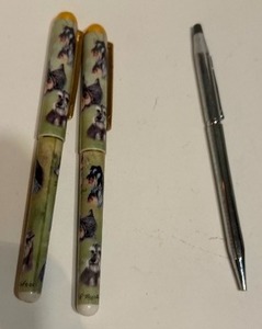 lot 241 image: Black ink pens