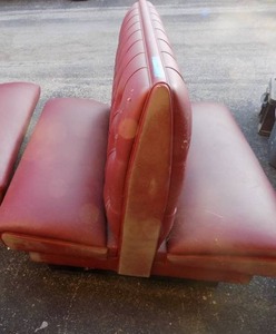 lot 121 image: Double sided caf booth