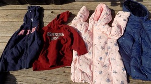 lot 103 image: Swiss tech 2 hoodies size 4 and 2 jackets size 6