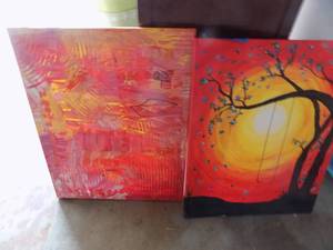 lot 116 image: 2 pieces of art