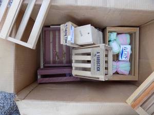 lot 53 image: Little wooden creates plus