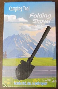lot 16 image: Camping folding shovel NIP