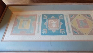 lot 173 image: Native American art signed and numbered