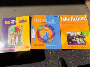 lot 188 image: 3 Take Action Books