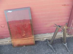 lot 211 image: TABLES DISASSEMBLED NEEDS SCREWS