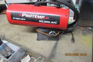 lot 127 image: PRO TEMP HEATER