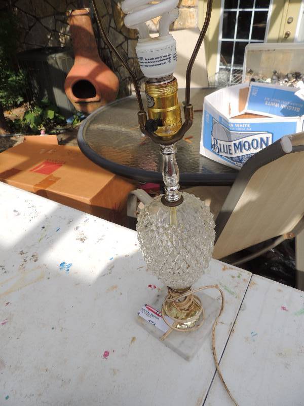lot 174 image: 2 ft. lamp