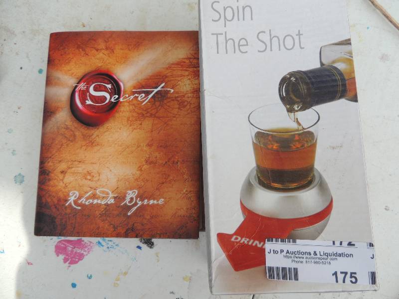 lot 175 image: Spin shot NIB, The Secret Book