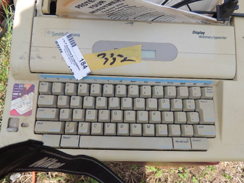 lot 184 image: Dictionary typewriter - smith corona