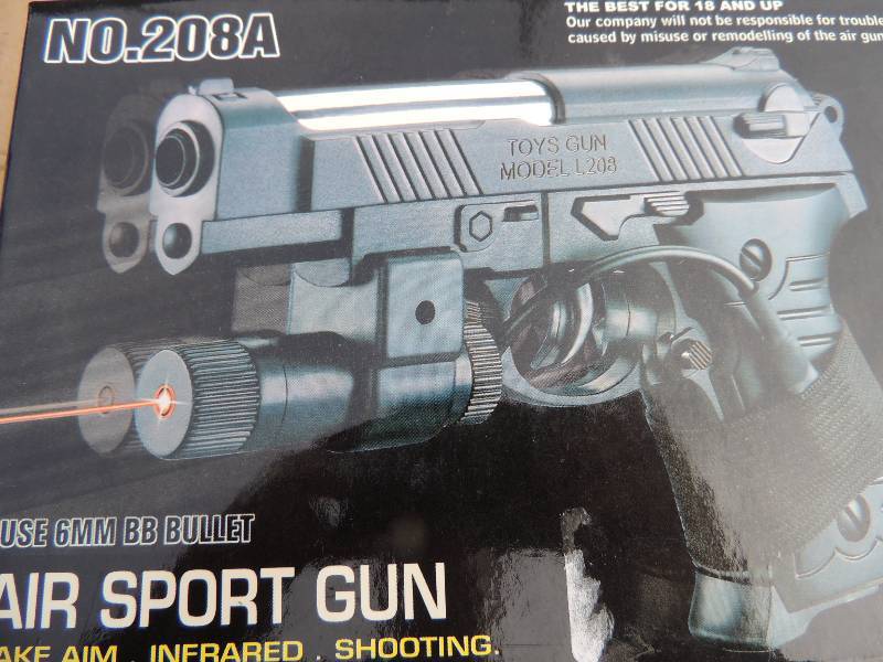 lot 201 image: NIB air sport gun